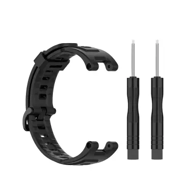 Silikonska črna zapestnica Huami Amazfit T-Rex /T-Rex Pro