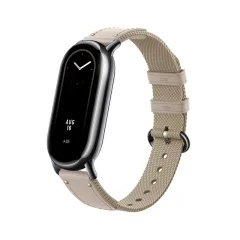 Pleten pas za uro za Xiaomi Mi Band 7 White