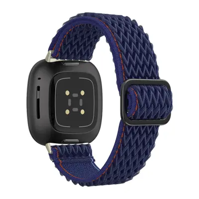 Najlonski pašček za uro za Fitbit Versa 3/4 DarkBlue