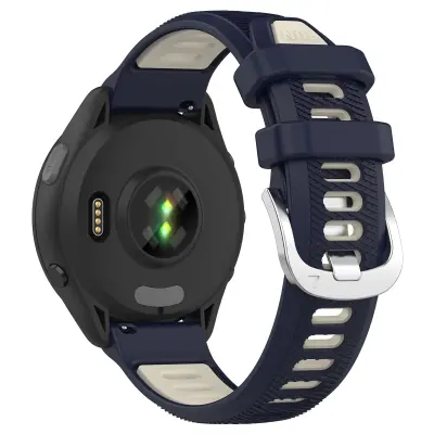 Pašček za uro silikonski Garmin Forerunner 265 / 265 Music DarkBlue