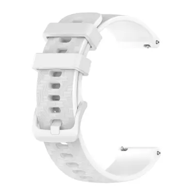 Silikonski pas za uro Garmin Vivoactive 4 / Vivoactive 3 / Venu White 22 mm