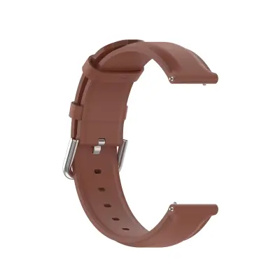 Pašček za uro iz pravega usnja Brown 22 mm