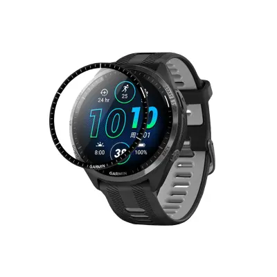 Mehka zaščita zaslona za Garmin Forerunner 965 Transparent