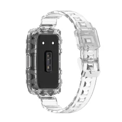 Pašček in ohišje za uro iz TPU Transparent  Huawei Band 7 / Band 6 / Band 6 Pro, Honor Band 7 / Band 6