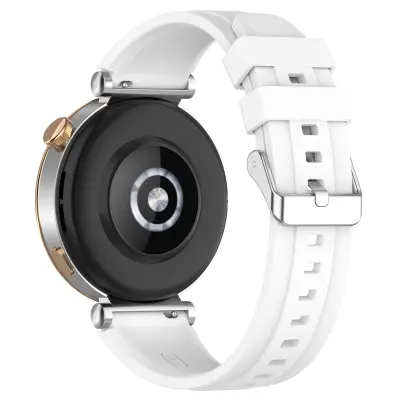 Silikonski pašček za uro 18 mm Huawei GT4 46 mm/GT Runner/GT3 SE White