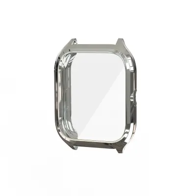 Zaščitna torbica za uro z zaščito zaslona za Amazfit GTS 4 Silver