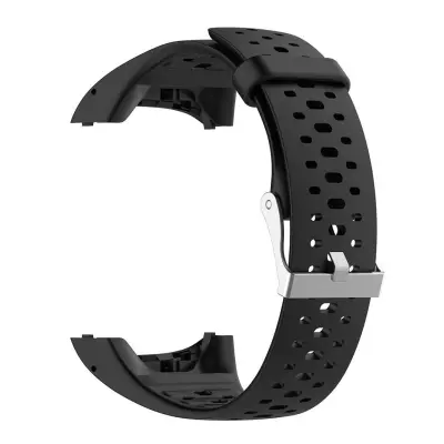 Silikonska zapestnica Polar M400 / M430 Black