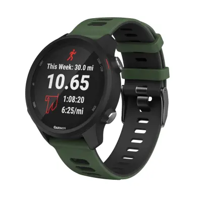 Trak za Garmin Forerunner 245 / 645 / Vivoactive / Vivomove Green 20 mm