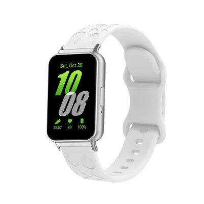 Silikonska zapestnica za Samsung Galaxy Fit3 White
