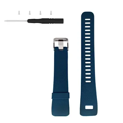Silikonski pas za uro Blue