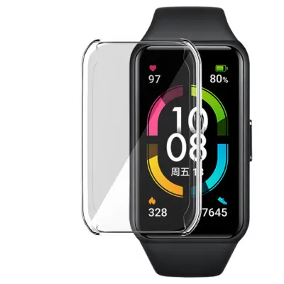 Ovitek za uro Huawei Band 6/Honor 6 Prozoren