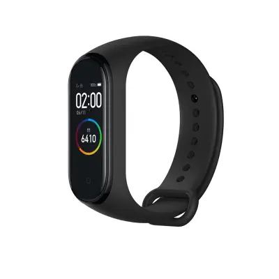 Zapestnica za uro Xiaomi Mi Band 3/4 silikonska črna