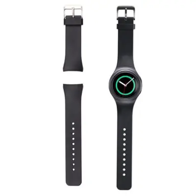 Silikonska zapestnica za Samsung Galaxy Gear S2 SM-R730/SM-R720 Black