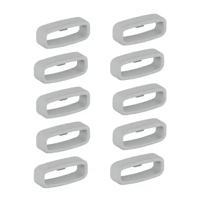 Zanka za 20 mm široke paščke za uro, paket 10 kosov Grey
