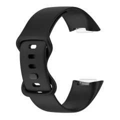 Silikonska zapestnica za Fitbit Charge 5 in Charge 6 Black S