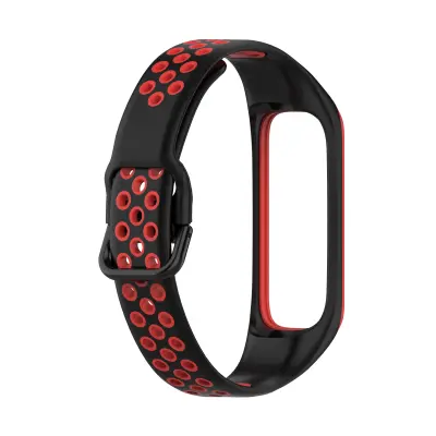 Silikonska zapestnica Samsung Galaxy Fit 2 SM-R220 črno/rdeča