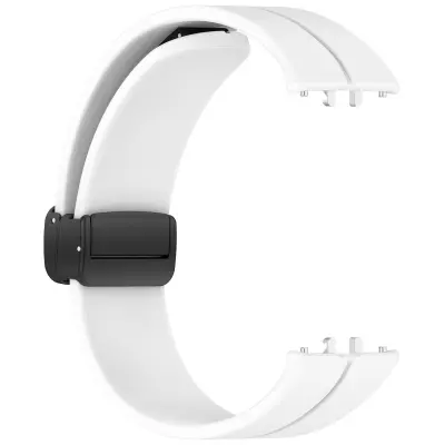 Silikonska zapestnica z magnetnim zapiranjem za Samsung Galaxy Fit 3 (SM-R390) White