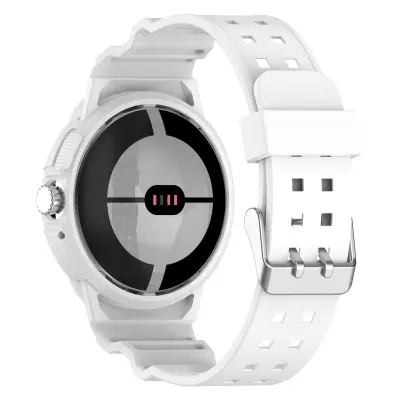 Pašček TPU za uro Google Pixel Watch 1/2 White