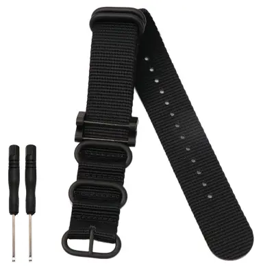 Najlonski pas za uro za Suunto Core Black