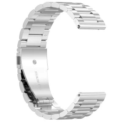 Pašček za uro iz nerjavečega jekla za Huami, Garmin, Vivomove in Huawei Silver
