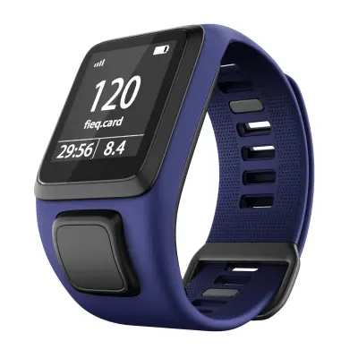 Pašček za uro za TomTom Adventurer / Golfer / Runner / Spark itd. DarkBlue