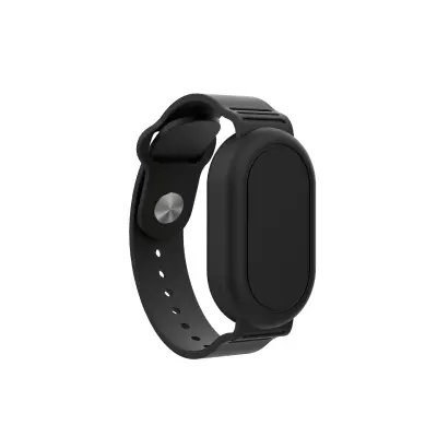 Zaščitna silikonska zapestnica za Galaxy SmartTag2 Black