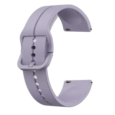 Silikonski pas za uro Purple 22 mm