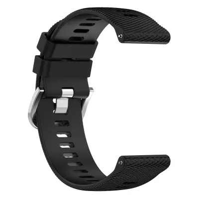 Pašček za uro Garmin Forerunner 265/265 Music/255/255Music/Venu 2/Vivoactive 4 Black 22 mm
