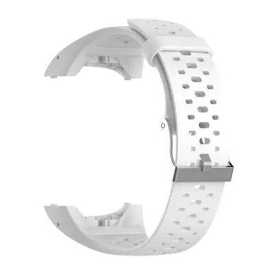 Silikonska zapestnica Polar M400 / M430 White