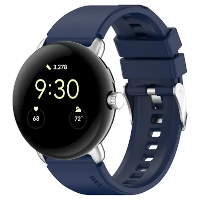Silikonski nadomestek zapestnice, združljiv z Google Pixel Watch 1/2 Blue