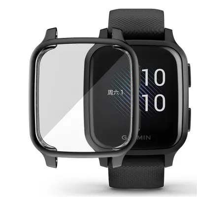Zaščitna torbica z zaščito zaslona za Garmin Venu Sq Black