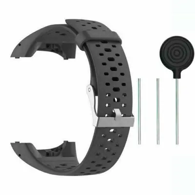 Silikonska zapestnica Polar M400 / M430 Grey