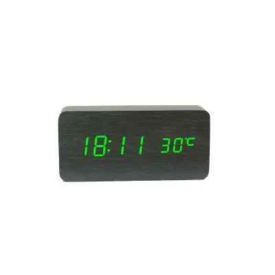 Digitalna LED budilka Green