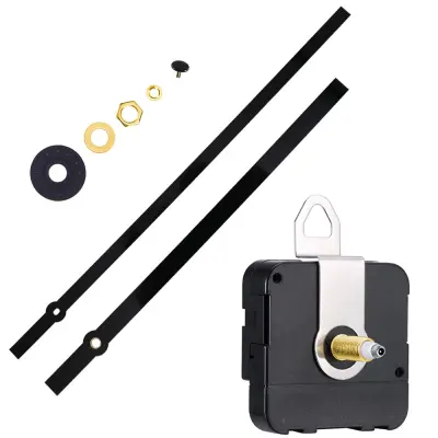 Naredi sam mehanizem ure s kazalci in dodatki Black