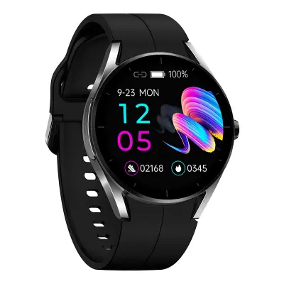 Pametna ura z EKG in Bluetooth klici Black