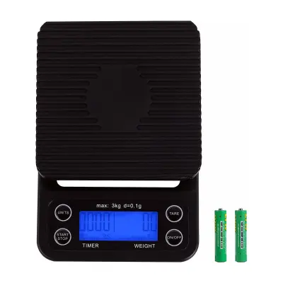 Digitalna kuhinjska/kavna tehtnica 3 kg/0,1 g natančno Black