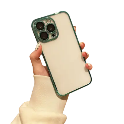 Ovitek za telefon z zaščito za lečo Green  iPhone 14 Pro Max