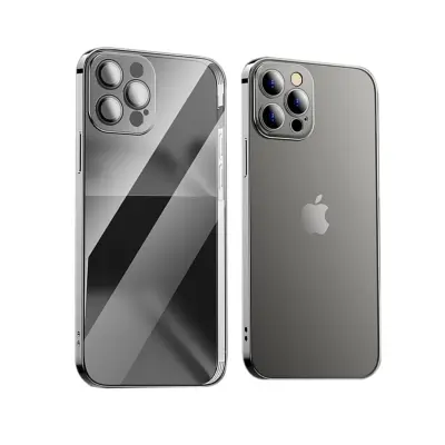 Ovitek za telefon z zaščito za lečo Black  iPhone 14 Pro