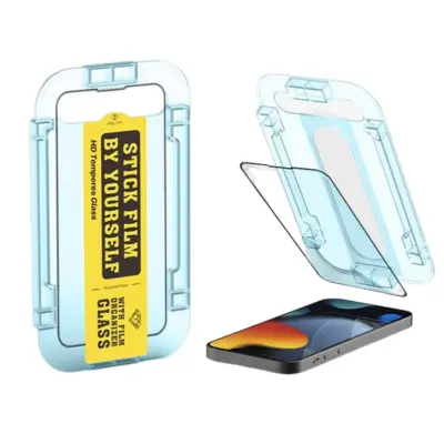 Zaščita zaslona s pripomočkom za pozicioniranje Transparent  iPhone 11/XR