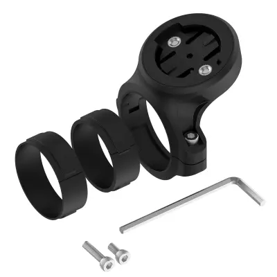 Kolesarski nosilec za radar Garmin z zadnjo lučjo Black  Gen 1