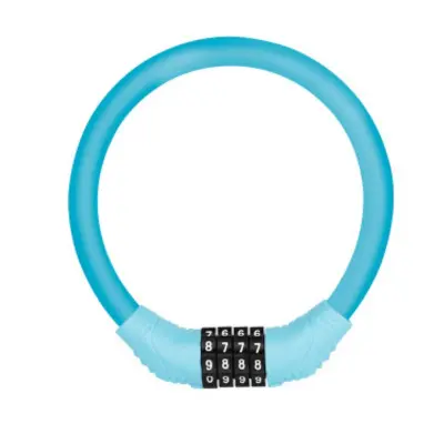 Ključavnica za kolo kabelska ključavnica s kodo Blue