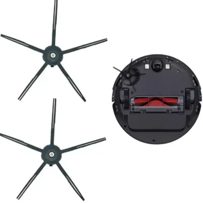 Paket 2 stranskih krtač Black