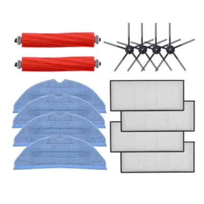 Dodatki krtače/filtri/krpe za brisanje 14 delov   Roborock S7/S7 Plus/T7/T7 Plus/T7S/T7S Plus