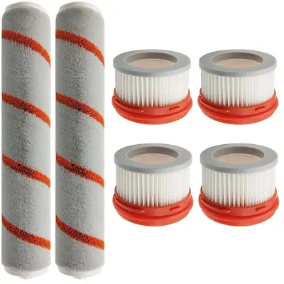 Pribor komplet valjčnih ščetk za filter 6 del Dreame V8/V9/V10 MultiColor