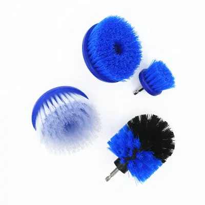 Čistilne krtače za vrtalni stroj 4 paket modre