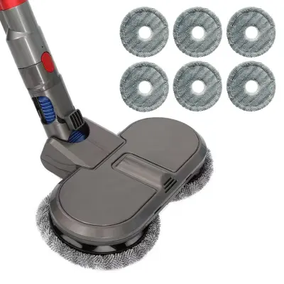 Nastavek za brisanje s 6 blazinicami za brisanje za Dyson V11/V10/V15/V8/V7  - kompatibilen del