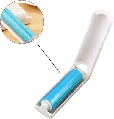 Zložljiv pralni valjček za odstranjevanje dlak Blue