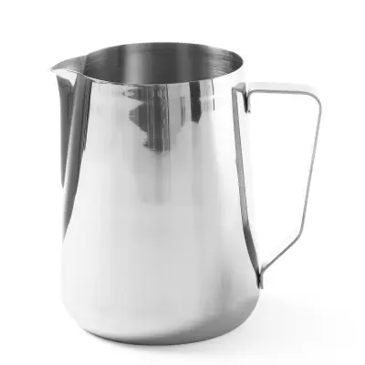 HENDI jeklen vrč, skodelica za penjenje mleka za kapučino kavo, 0,6L