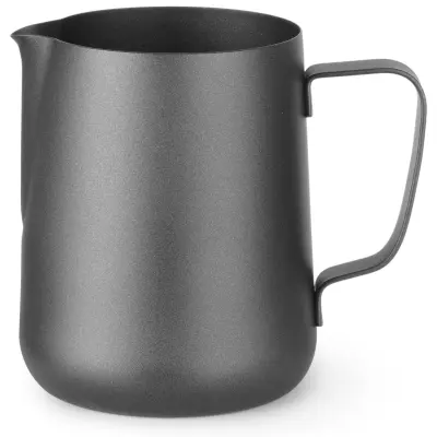 HENDI barista vrč za penjenje mleka, nerjaveče jeklo, premer 90 mm 0,6 l