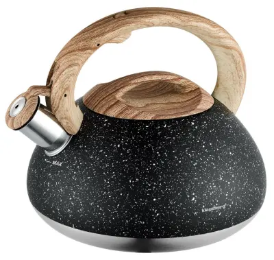 KOTEL S PIŠČALKO 2,7L KLAUSBERG KB-7282 GRANIT LES